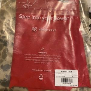 Honeylove silhouette brief 2x in peony